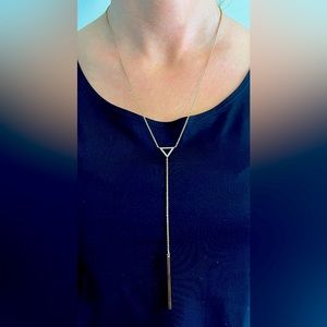 J. Crew Y Shaped Necklace